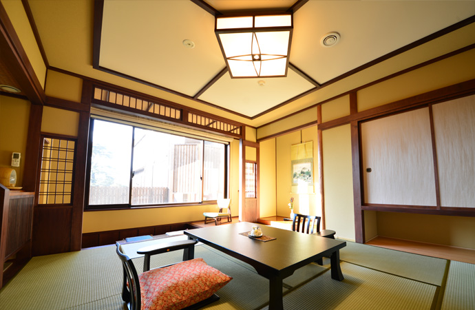 apanese style room with an open-air bath / Maisonette Type