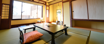 Japanese style room with an open-air bath / Maisonette Type