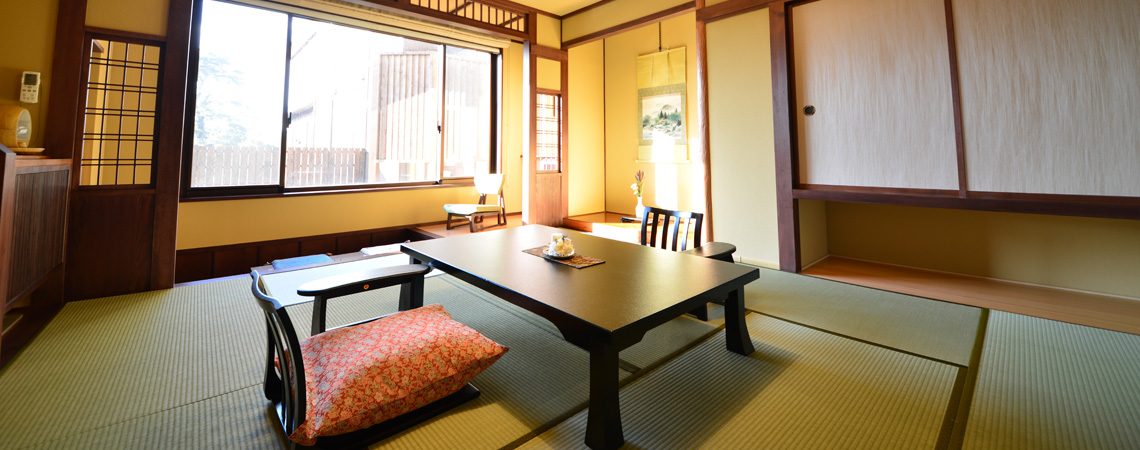 Japanese style room with an open-air bath / Maisonette Type